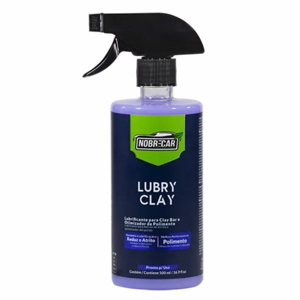 lubry clay nobrecar lubrificante para uso do clay bar